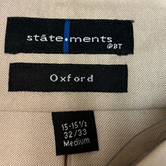 Men’s beige Dress Shirt | M - Picture 4 of 4